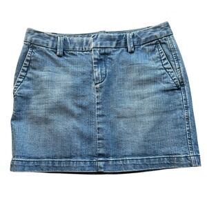 Gap Denim Mini Skirt Blue Casual Everyday Classic Size‎ 1